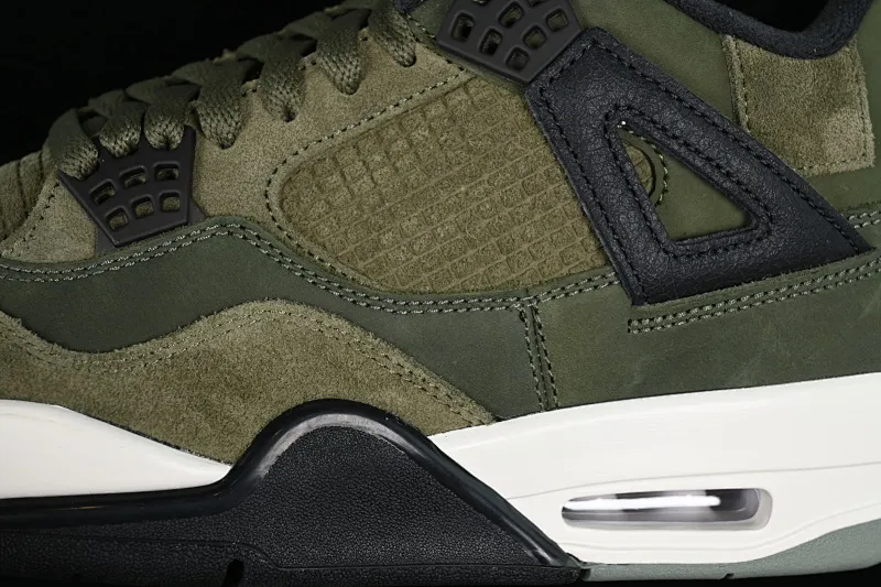 All categories Air Jordan Jordan series basketball shoes Air Jordan 4 GX foreign trade version Air Jordan 4 SE Craft "Medium Olive" AJ4 Joe 4 olive green FB9927-200